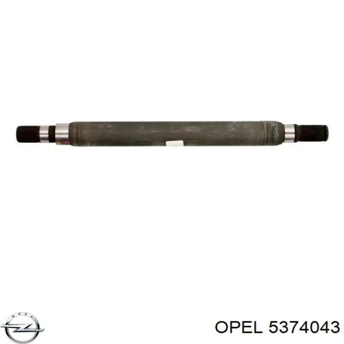 5374043 Opel Приводной вал промежуточный