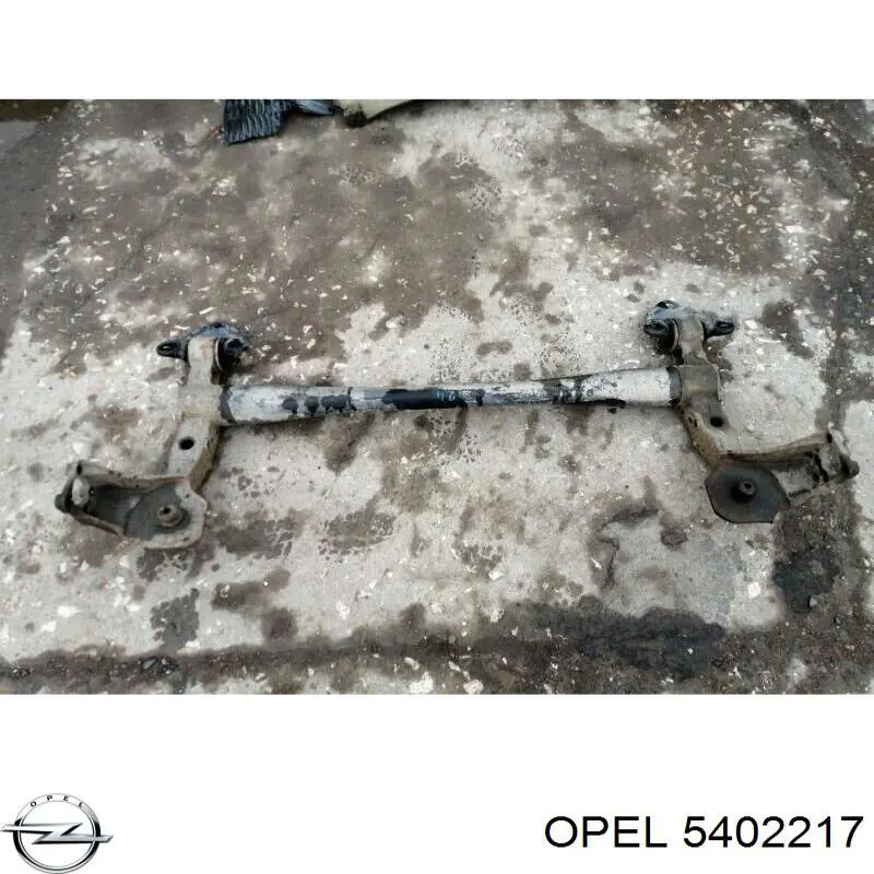 5402217 Opel viga de suspensão traseira (plataforma veicular)