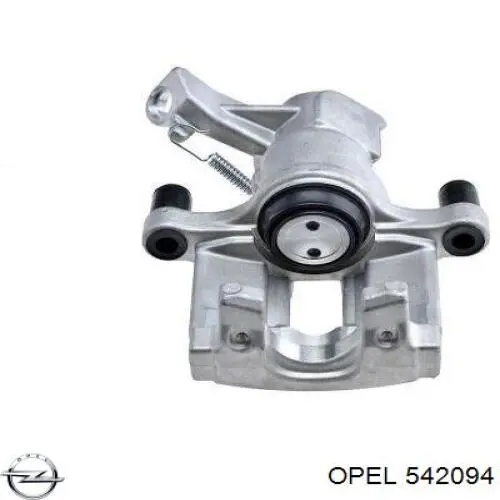 542094 Opel суппорт тормозной задний правый