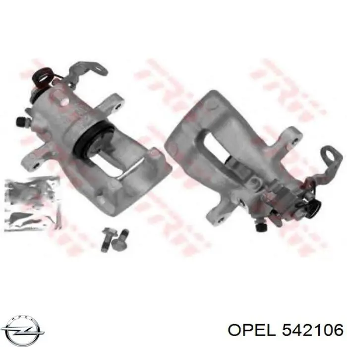Купить 542106 Opel Суппорт задний правый