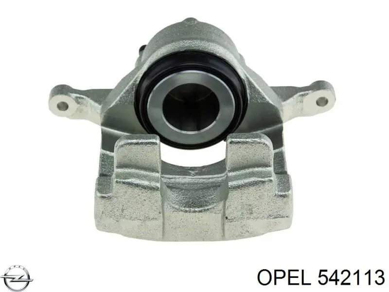 542113 Opel суппорт тормозной передний левый
