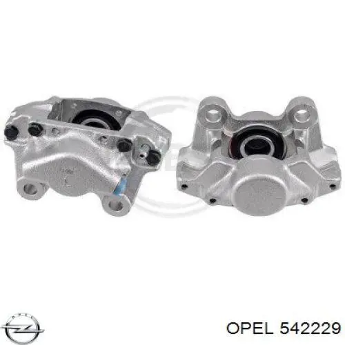 Суппорт задний левый 542229 Opel