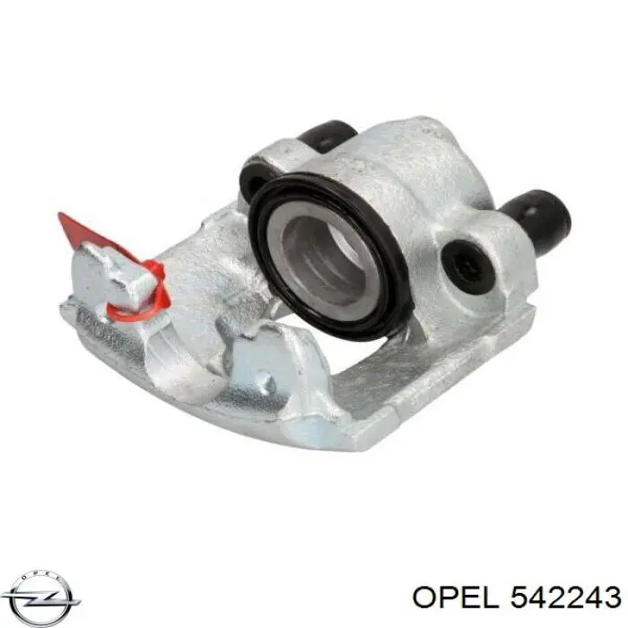 542243 Opel suporte do freio dianteiro esquerdo