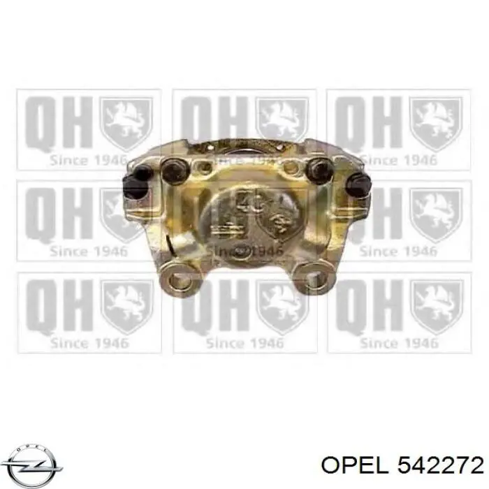 Тормозной суппорт правый задний Opel 542272 цена, от 51.38 USD