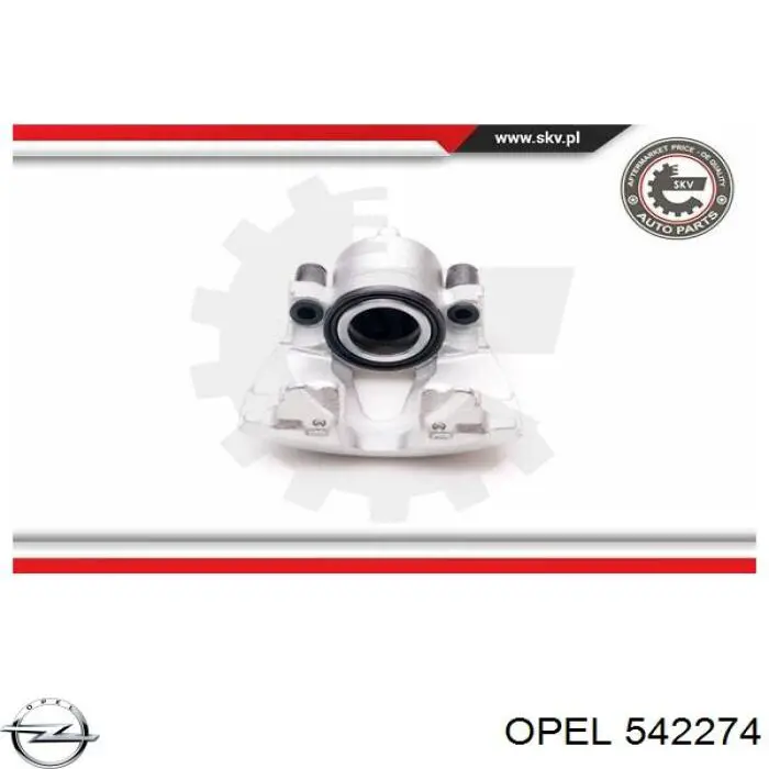 Тормозной суппорт Opel 542274 цена, от 22.55 USD