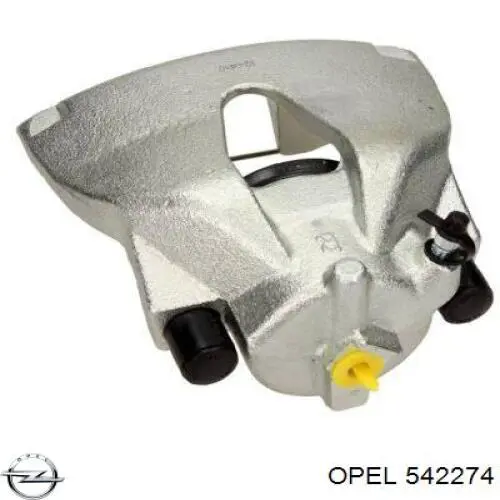 542274 Opel суппорт тормозной передний правый