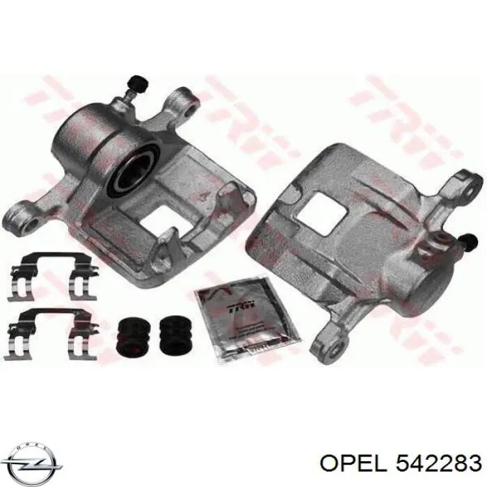 Задний левый суппорт Opel 542283 цена, от 33.13 USD