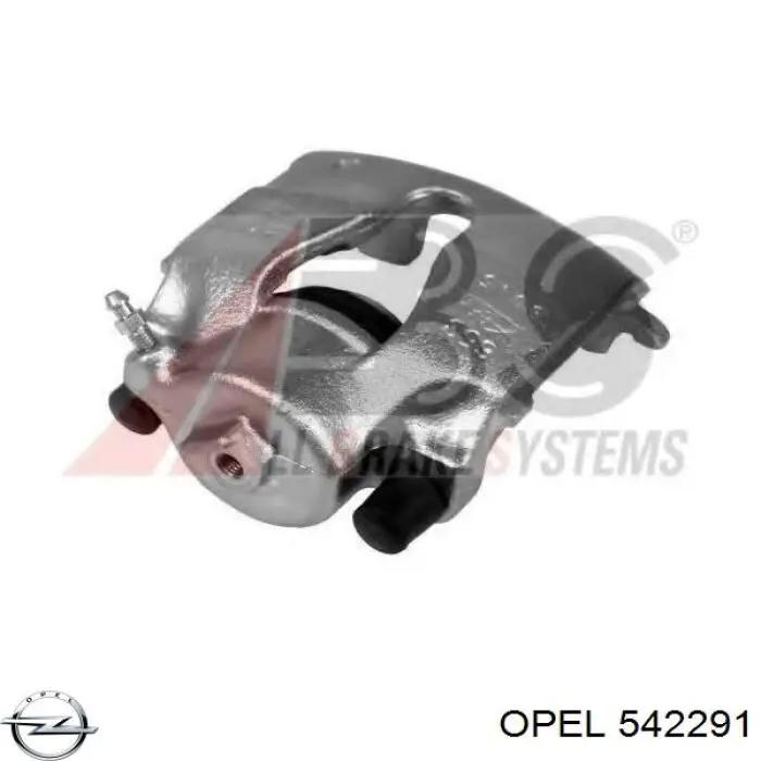Купить 542291 Opel Суппорт тормозной передний левый
