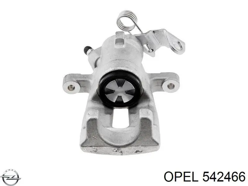542466 Opel суппорт тормозной задний левый