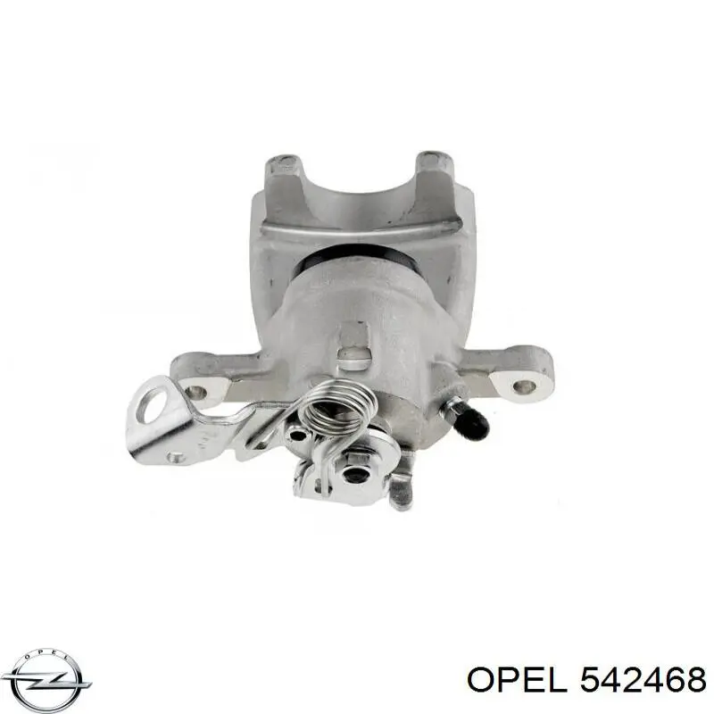 542468 Opel Суппорт тормозной задний правый