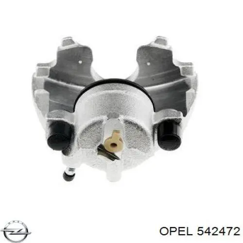 542472 Opel суппорт тормозной передний правый