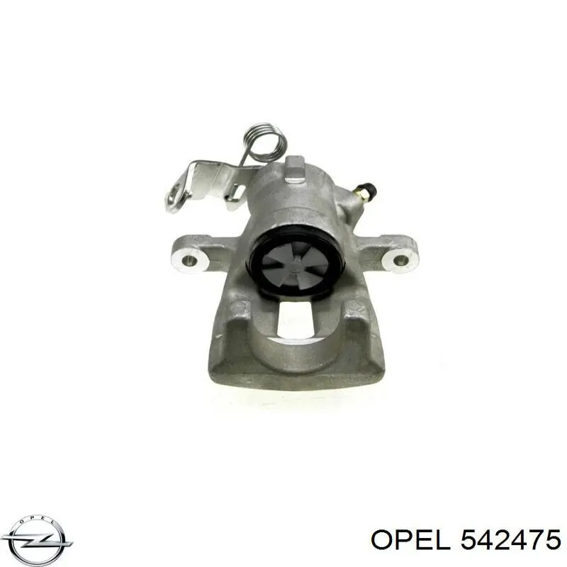 542475 Opel суппорт тормозной задний левый