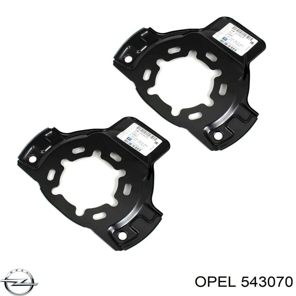 Щиток тормозного диска переднего Opel 543070 цена, от 10.39 USD