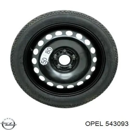 Кожух тормозного диска переднего левого Opel 543093