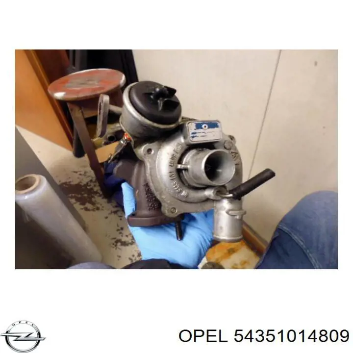 54351014809 Opel турбина