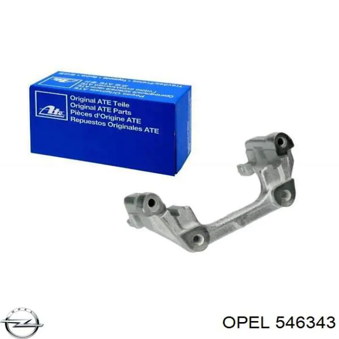 Купить 546343 Opel Скоба заднего суппорта