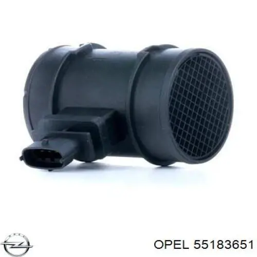 Датчик массового расхода воздуха Opel 55183651 цена, от 38.52 USD