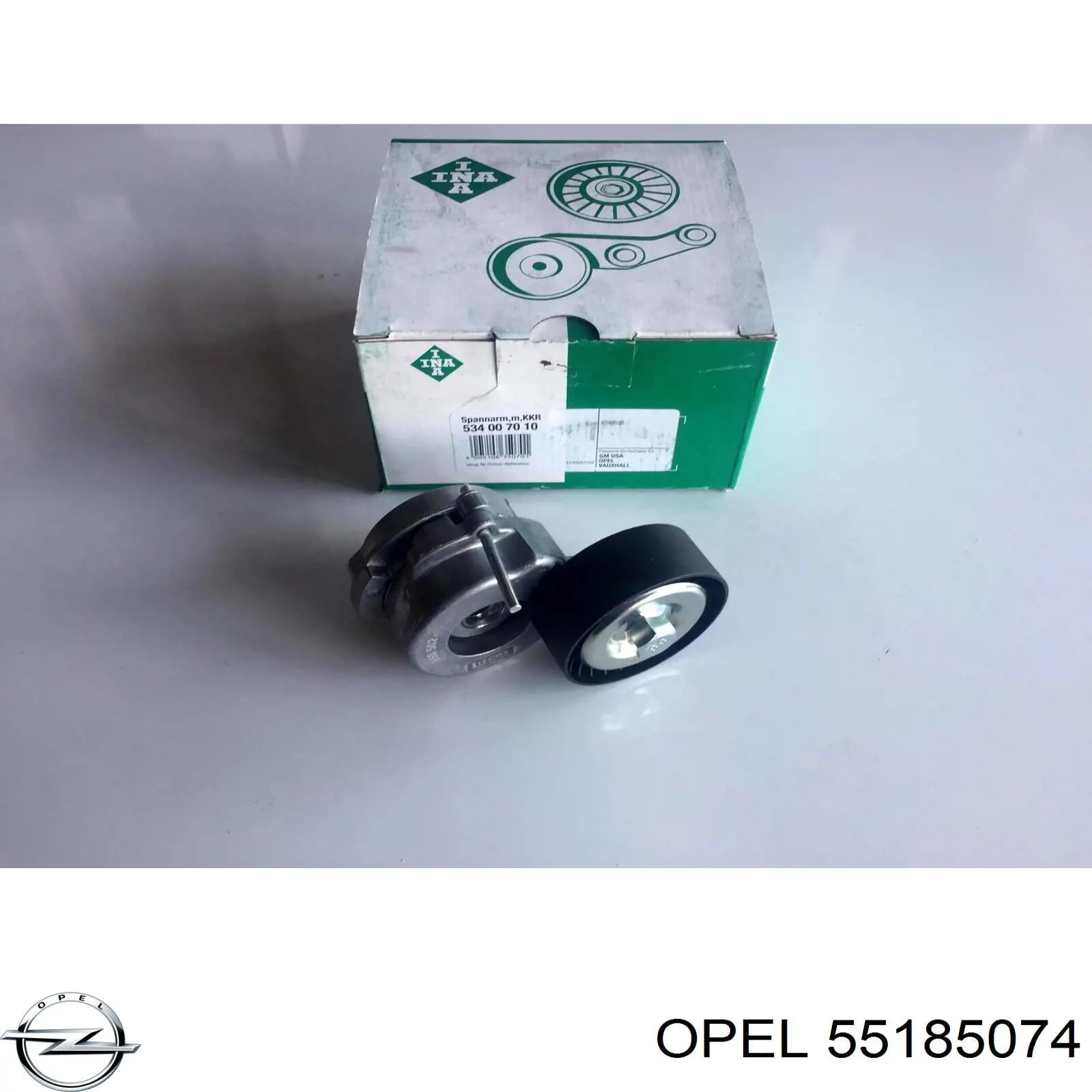 55185074 Opel натяжитель приводного ремня