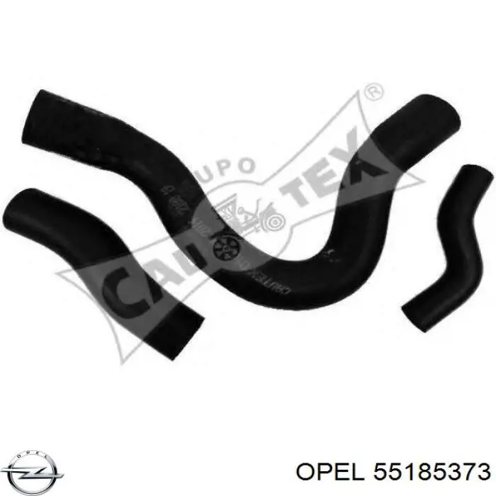 Патрубок вентиляции картера (маслоотделителя) Opel 55185373