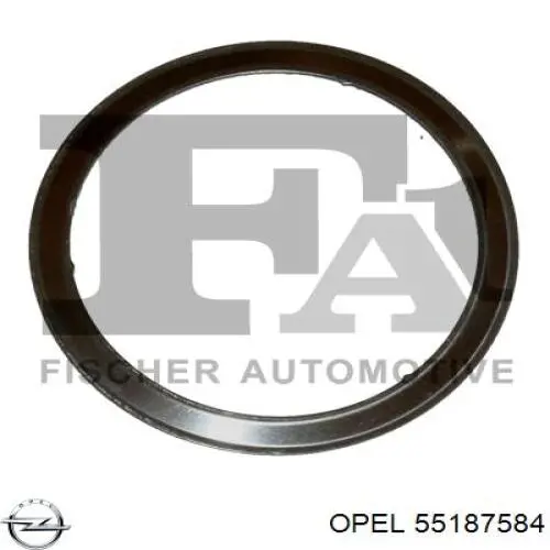 55187584 Opel прокладка катализатора передняя