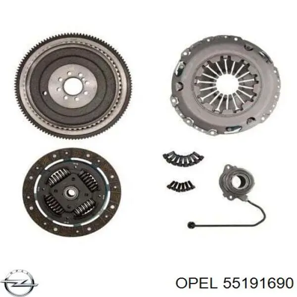 Маховик двигателя Opel 55191690 цена, от 352.71 USD