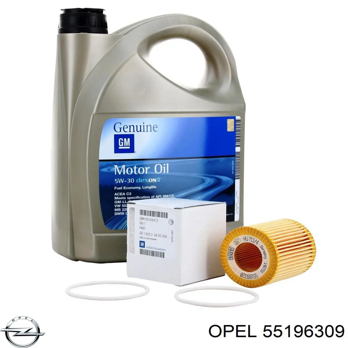 Прокладка пробки поддона двигателя Opel 55196309 цена, от 0.61 USD