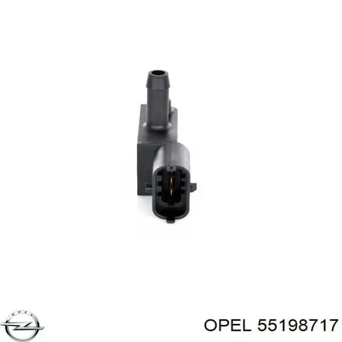 55198717 Opel sensor de pressão dos gases de escape