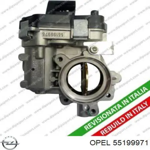 Дроссельная заслонка 55199971 Opel