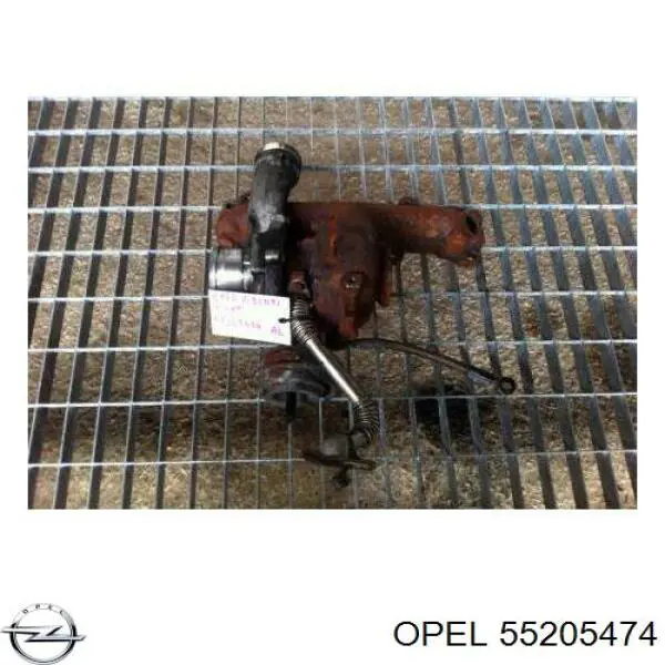Турбонагнетатель Opel 55205474 цена, от 224.41 USD