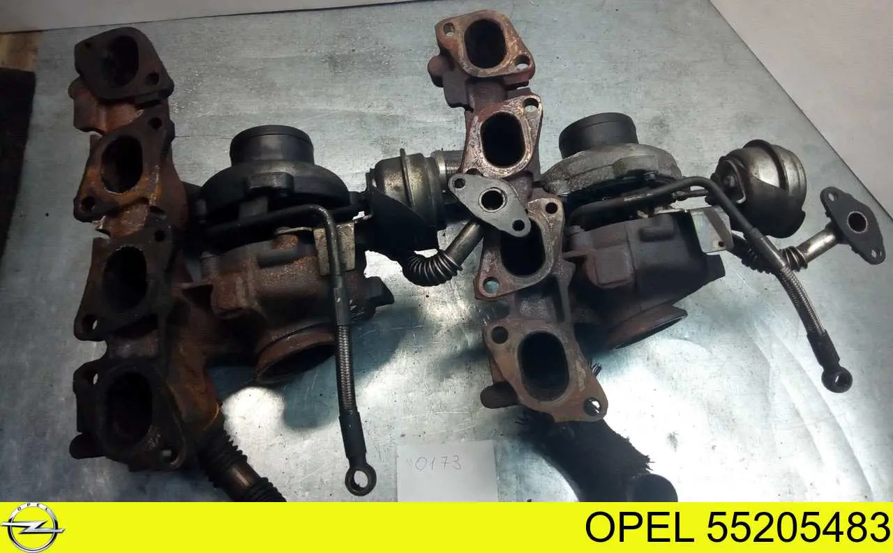 Турбонагнетатель Opel 55205483 цена, от 151.35 USD
