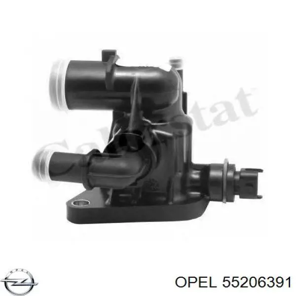 Caja del termostato 55206391 Opel