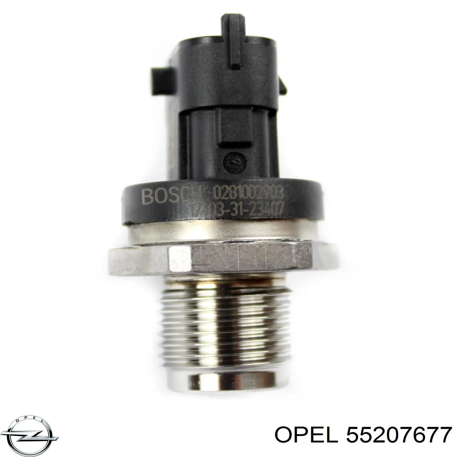 55207677 Opel sensor de pressão de combustível