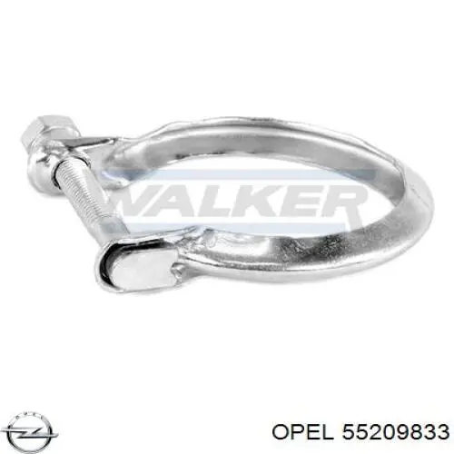 Купить 0860151 Opel Монтажные элементы передние выпускной системы