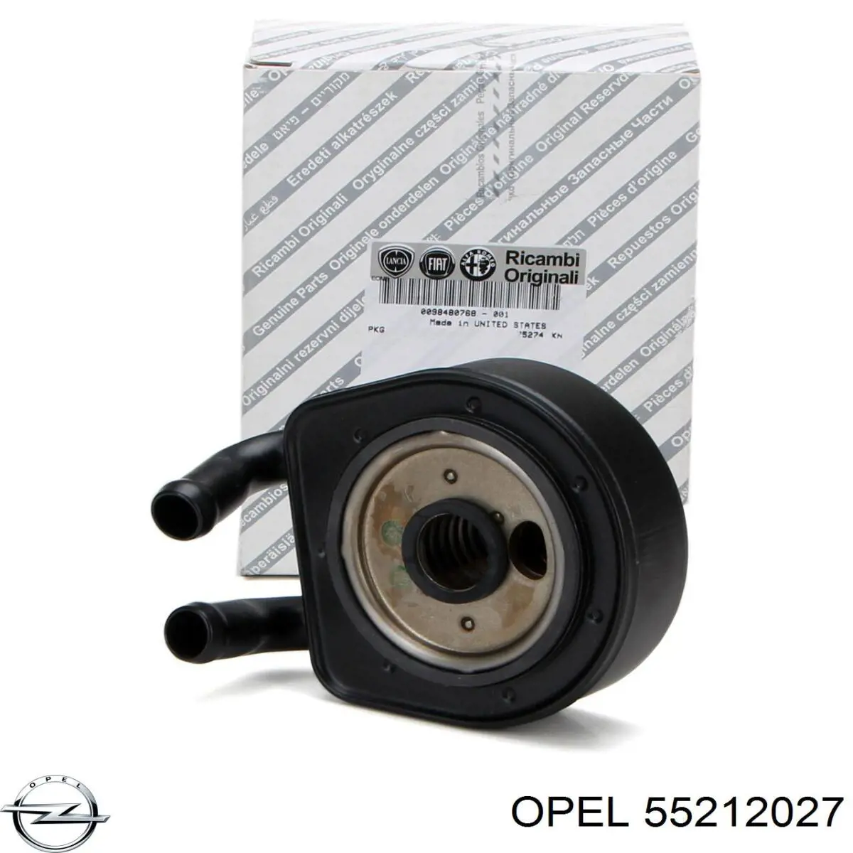 Корпус масляного фильтра Opel 55212027 цена, от 34.31 USD
