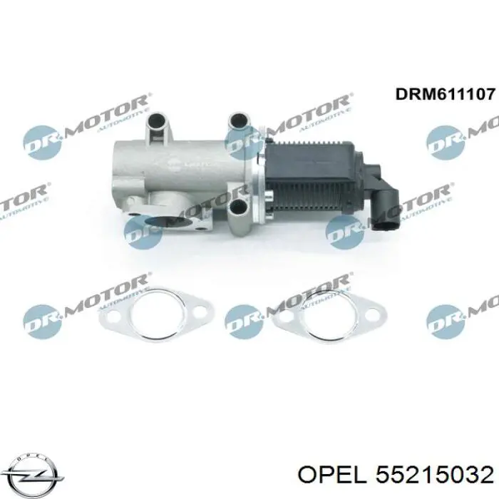 Купить 55215032 Opel Клапан EGR системы рециркуляции отработавших газов