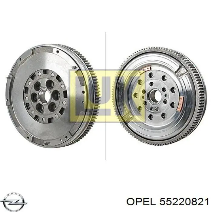 55220821 Opel volante de motor