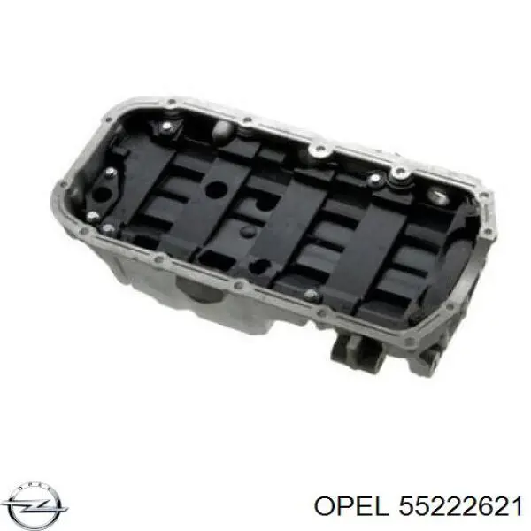 55222621 Opel panela de óleo de cárter do motor