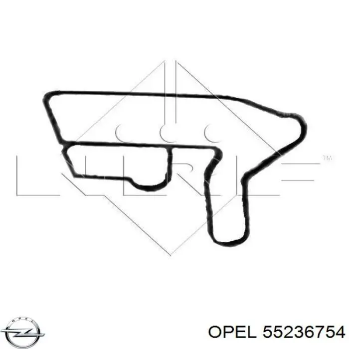 Корпус масляного фильтра 55236754 Opel