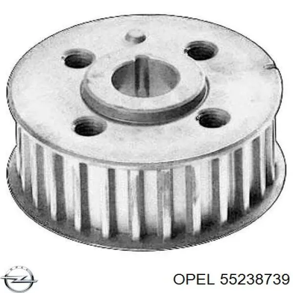 Звезда коленвала вала Opel 55238739 цена, от 37.96 USD