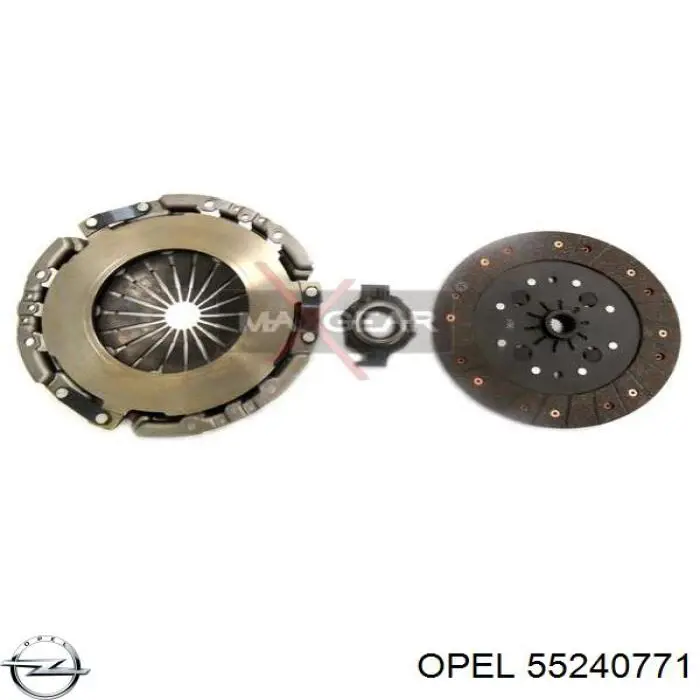 Купить 55240771 Fiat/Alfa/Lancia Комплект сцепления (диск, корзина, подшипник)
