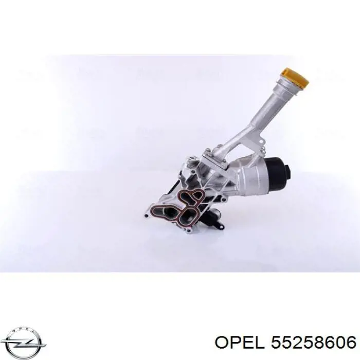 55258606 Opel Корпус маслофильтра
