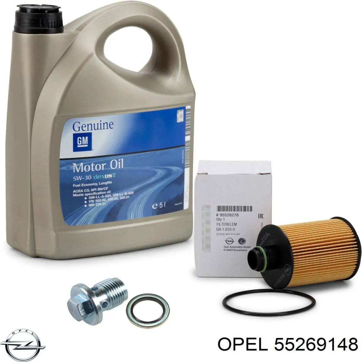 55269148 Opel Насос водяной