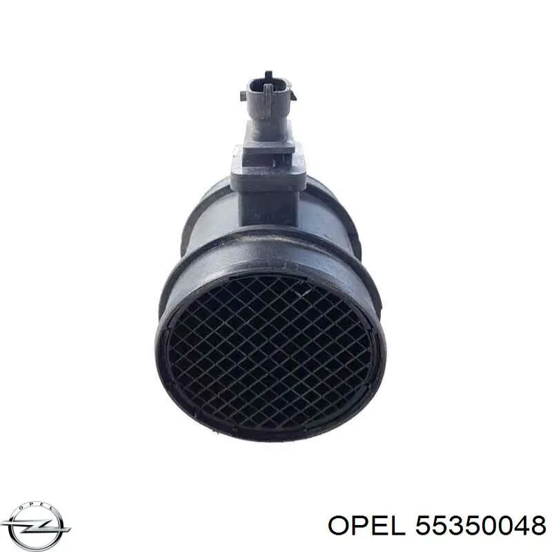 Датчик потоку (витрати) повітря, витратомір MAF - (Mass Airflow) 55350048 Opel