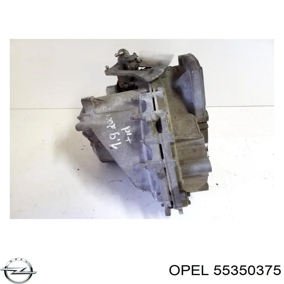 55350375 Opel caixa de mudança montada (caixa mecânica de velocidades)