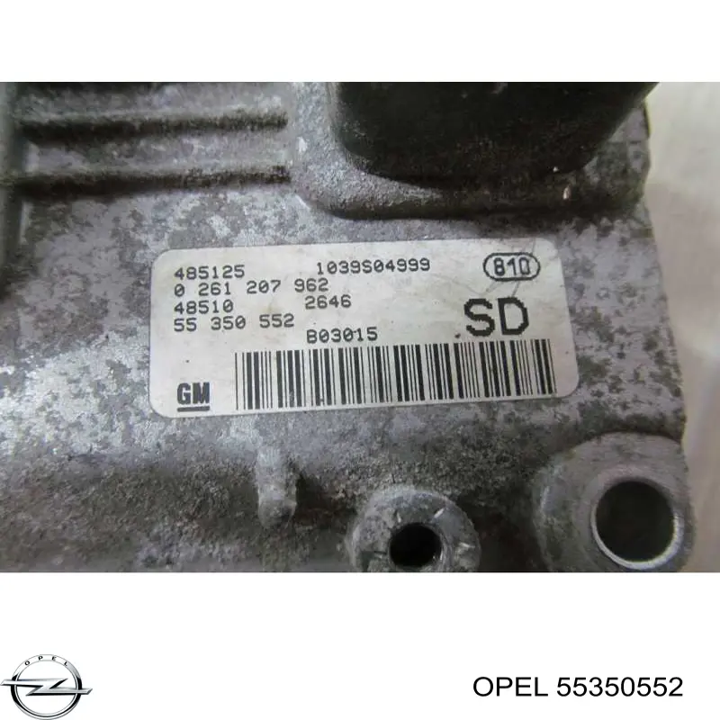 Купить 55350552 Opel 