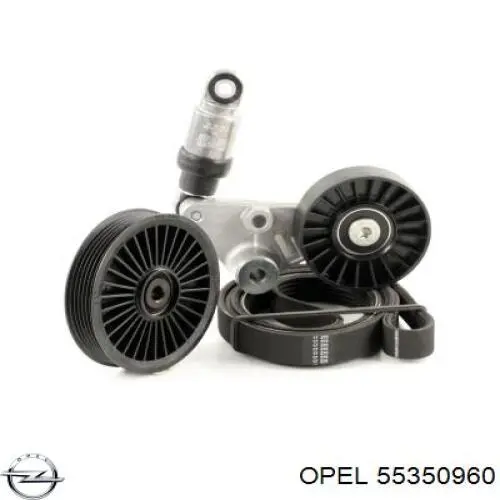 55350960 Opel Ролик приводного ремня, паразитный
