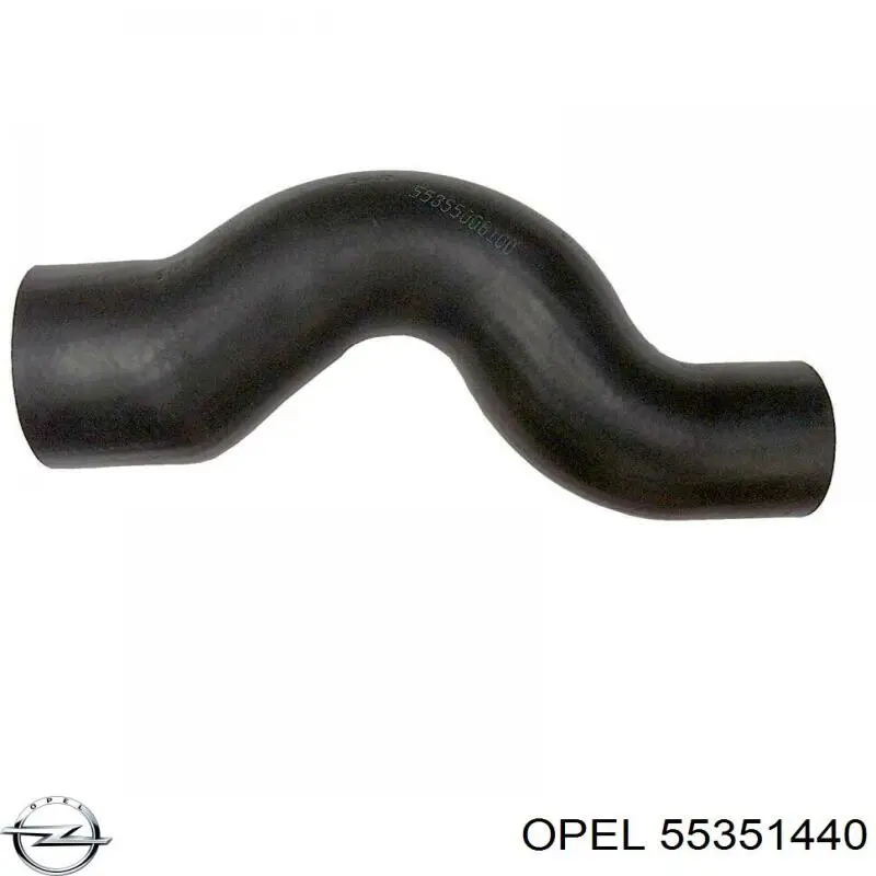 Шланг/патрубок интеркуллера Opel 55351440 цена, от 16.82 USD