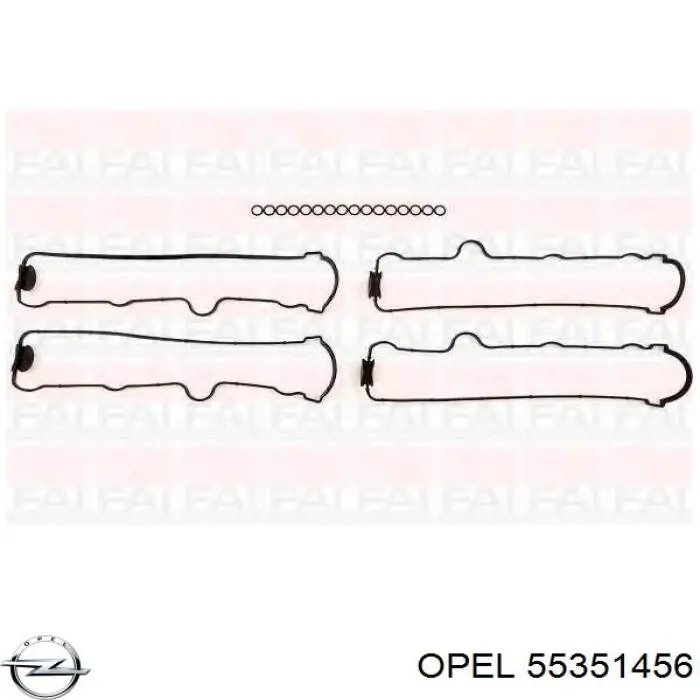 55351456 Opel прокладка клапанной крышки