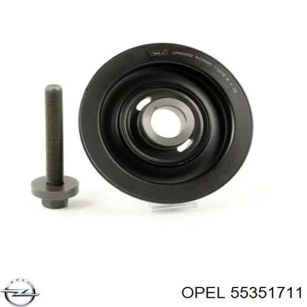Купить 55351711 Opel Шкив-демпфер коленвала