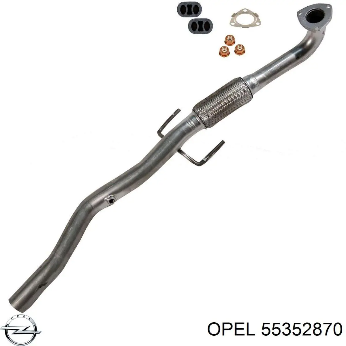 Глушитель, центральная часть Opel 55352870 цена, от 102.84 USD